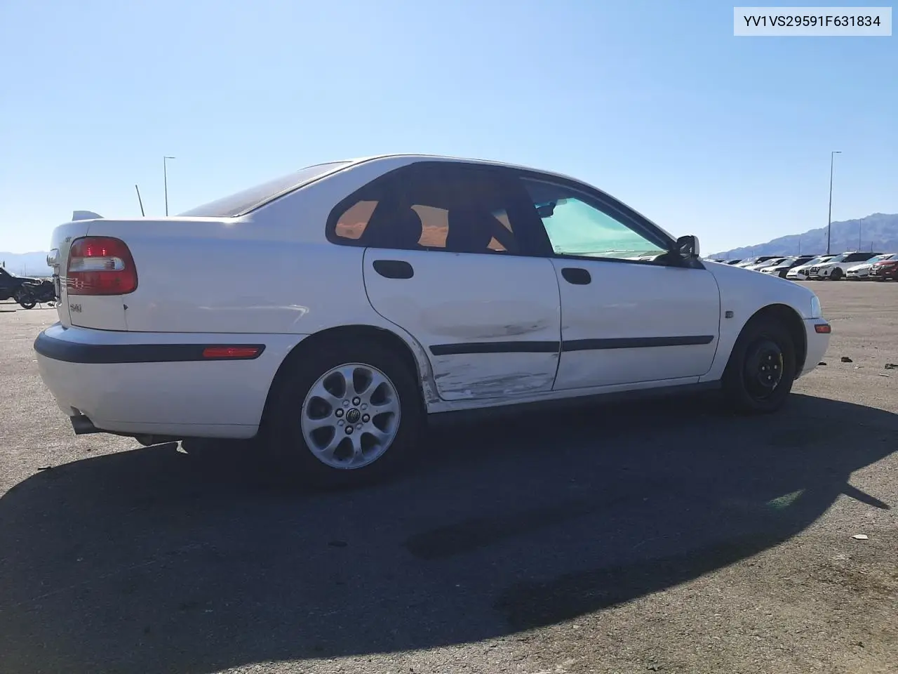 2001 Volvo S40 1.9T VIN: YV1VS29591F631834 Lot: 56586425