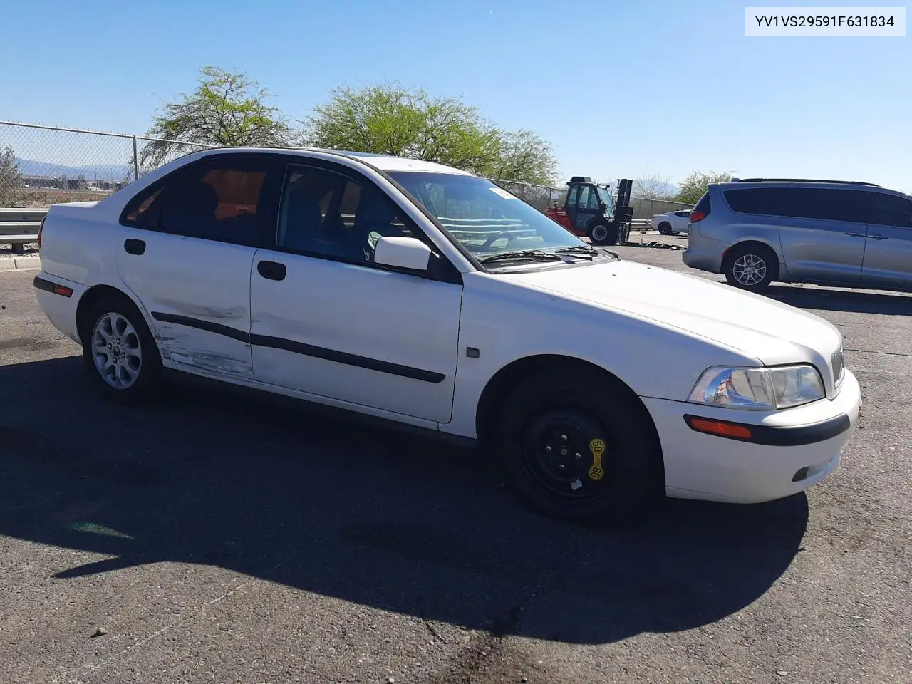 2001 Volvo S40 1.9T VIN: YV1VS29591F631834 Lot: 56586425