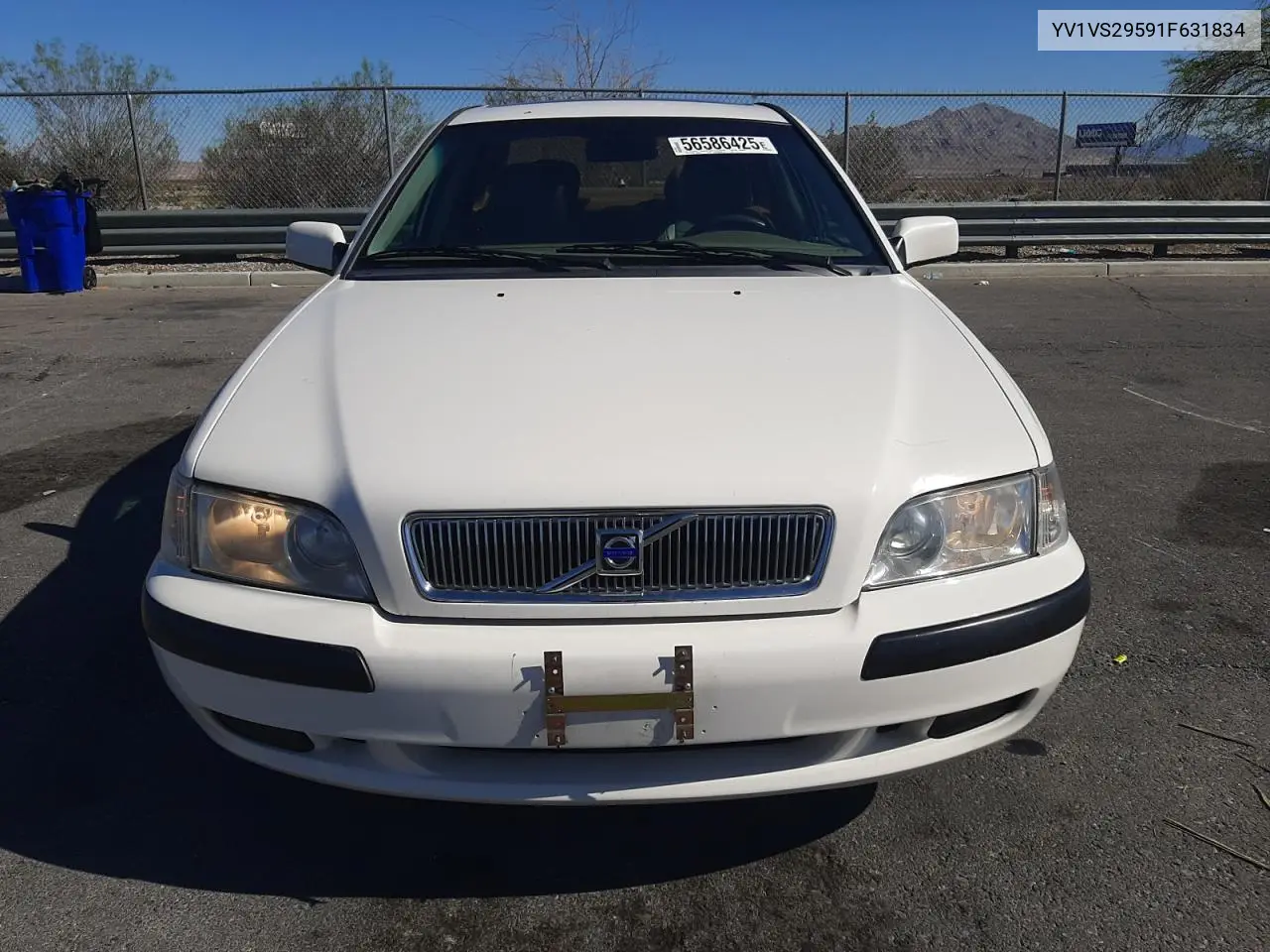 2001 Volvo S40 1.9T VIN: YV1VS29591F631834 Lot: 56586425