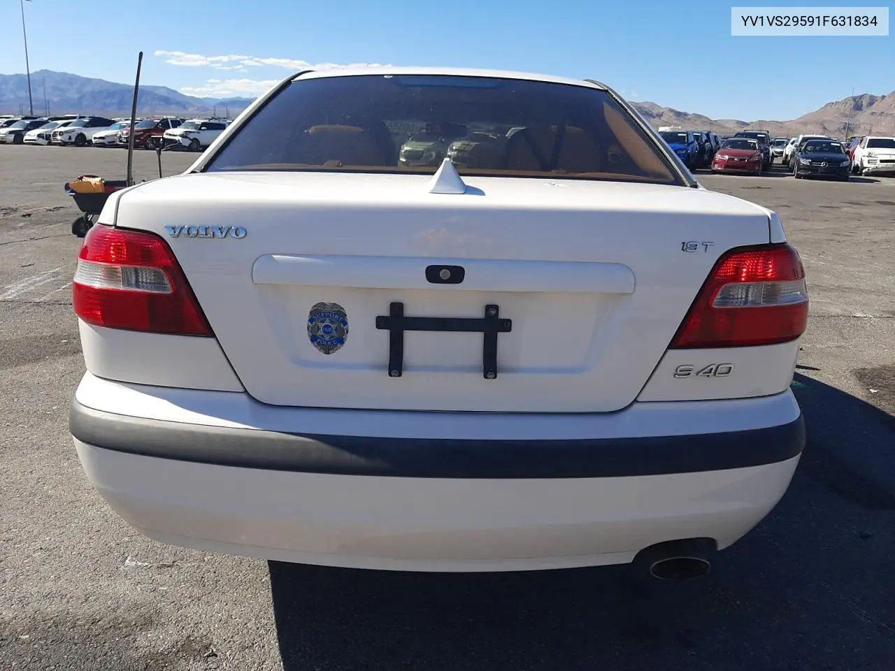 2001 Volvo S40 1.9T VIN: YV1VS29591F631834 Lot: 56586425