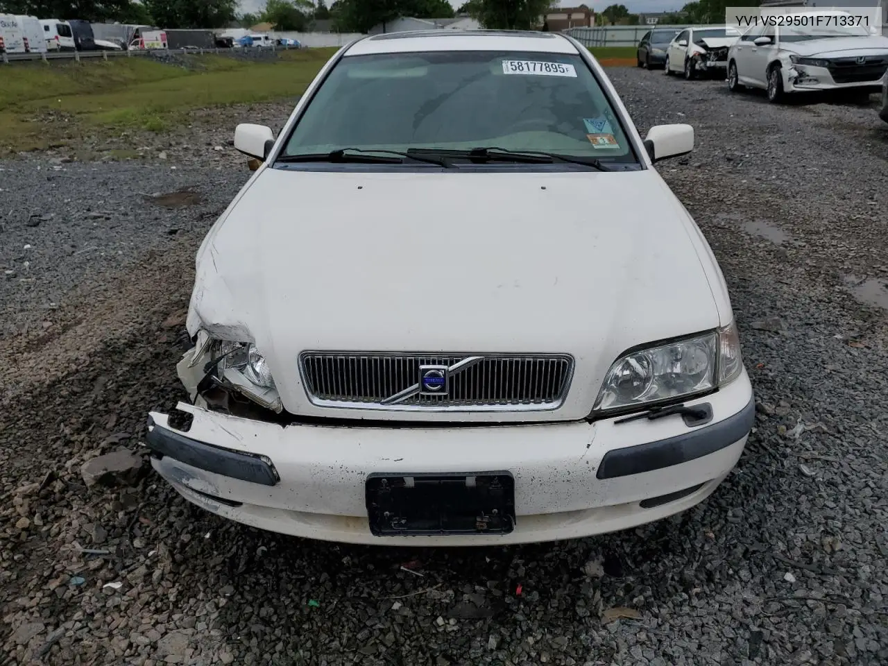 2001 Volvo S40 1.9T VIN: YV1VS29501F713371 Lot: 58177895