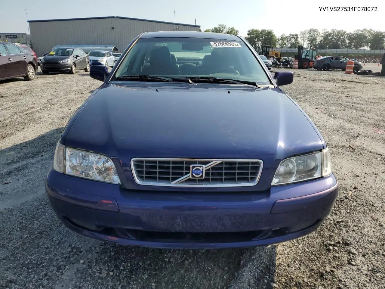 2004 Volvo S40 1.9T VIN: YV1VS27534F078072 Lot: 62666885