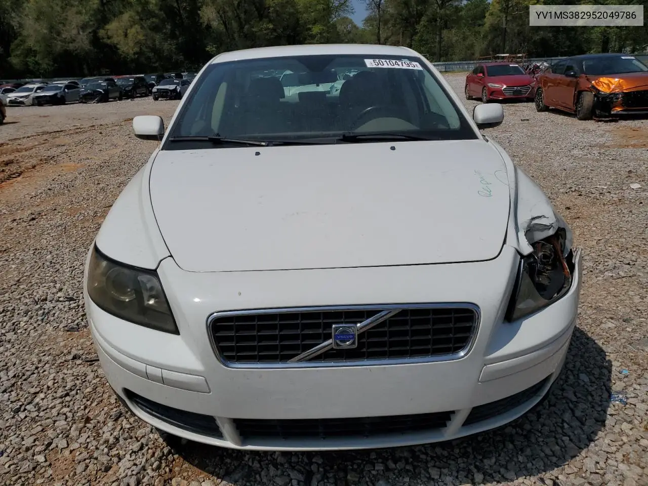 2005 Volvo S40 2.4I VIN: YV1MS382952049786 Lot: 50104795