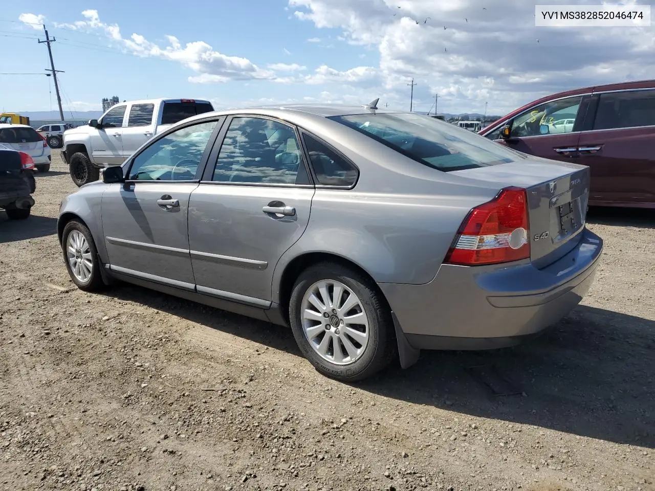 2005 Volvo S40 2.4I VIN: YV1MS382852046474 Lot: 56721225
