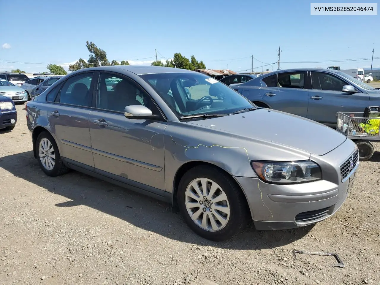 2005 Volvo S40 2.4I VIN: YV1MS382852046474 Lot: 56721225