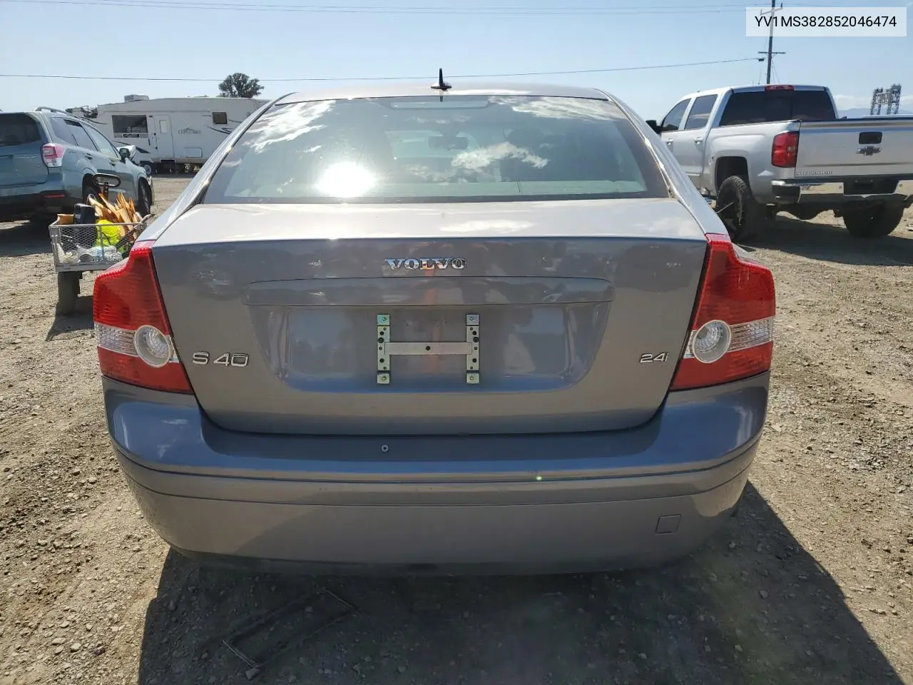 2005 Volvo S40 2.4I VIN: YV1MS382852046474 Lot: 56721225