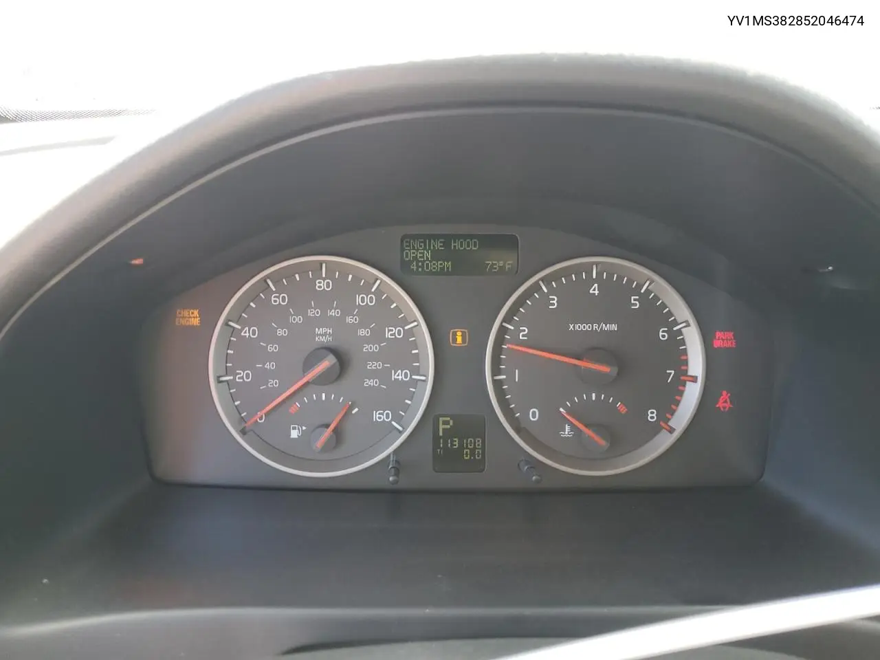 2005 Volvo S40 2.4I VIN: YV1MS382852046474 Lot: 56721225