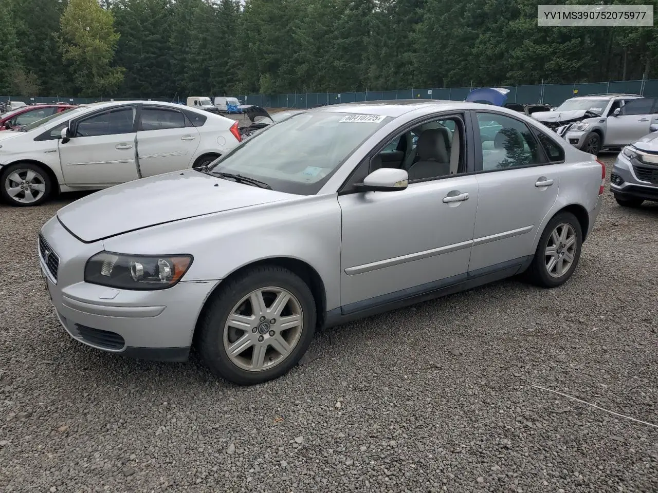 2005 Volvo S40 2.4I VIN: YV1MS390752075977 Lot: 60410725