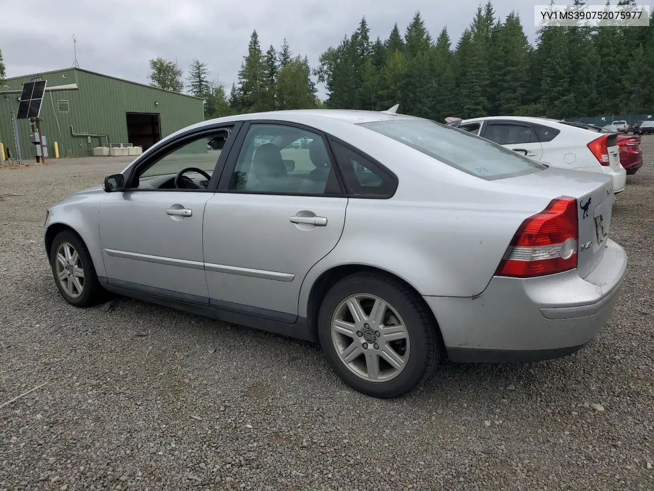 2005 Volvo S40 2.4I VIN: YV1MS390752075977 Lot: 60410725