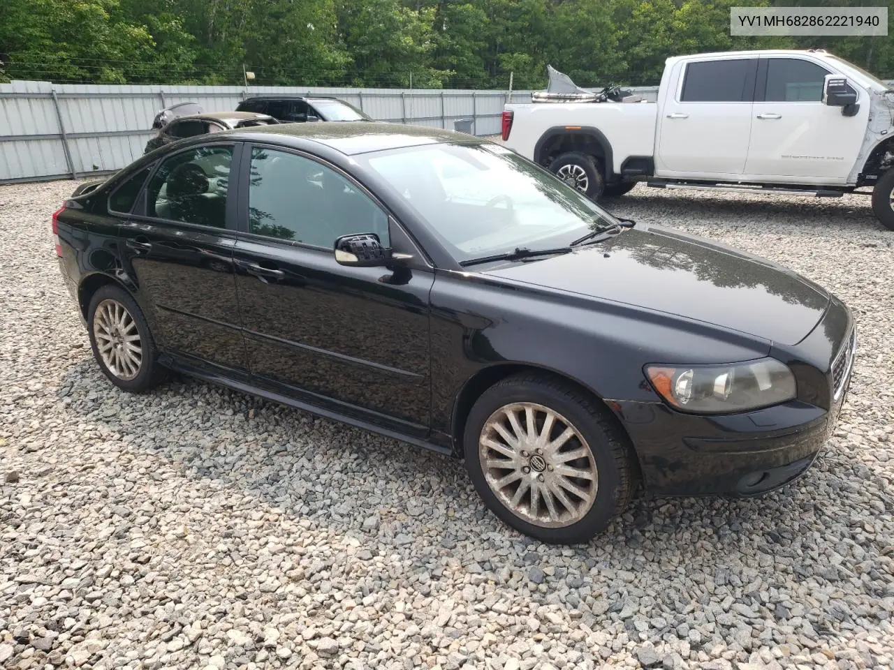 2006 Volvo S40 T5 VIN: YV1MH682862221940 Lot: 59904245