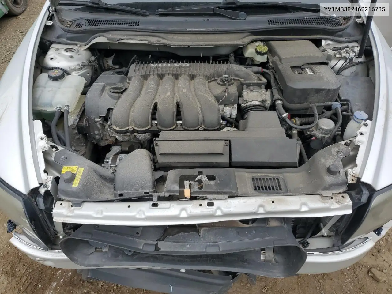 2006 Volvo S40 2.4I VIN: YV1MS382462216735 Lot: 62639745