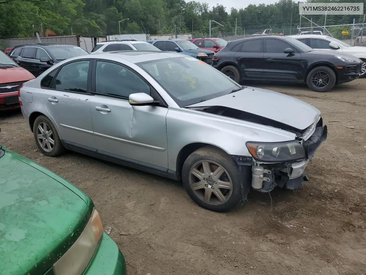 2006 Volvo S40 2.4I VIN: YV1MS382462216735 Lot: 62639745