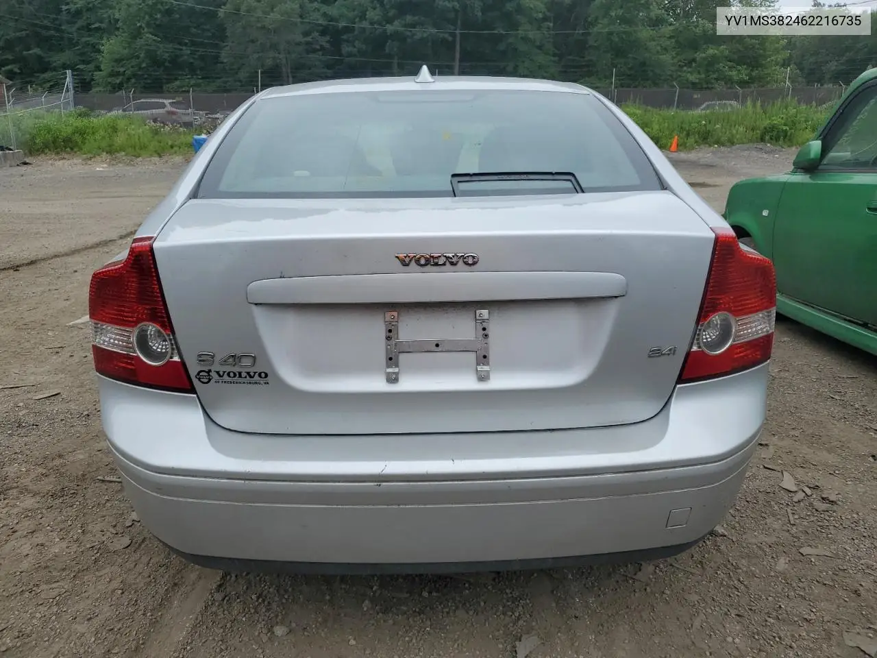 2006 Volvo S40 2.4I VIN: YV1MS382462216735 Lot: 62639745