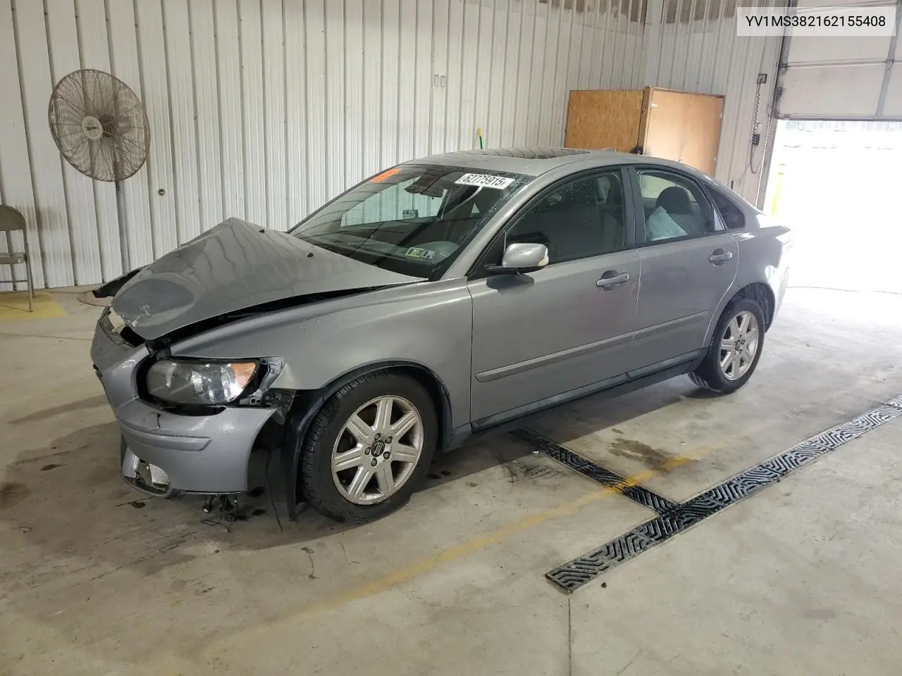 2006 Volvo S40 2.4I VIN: YV1MS382162155408 Lot: 62775915