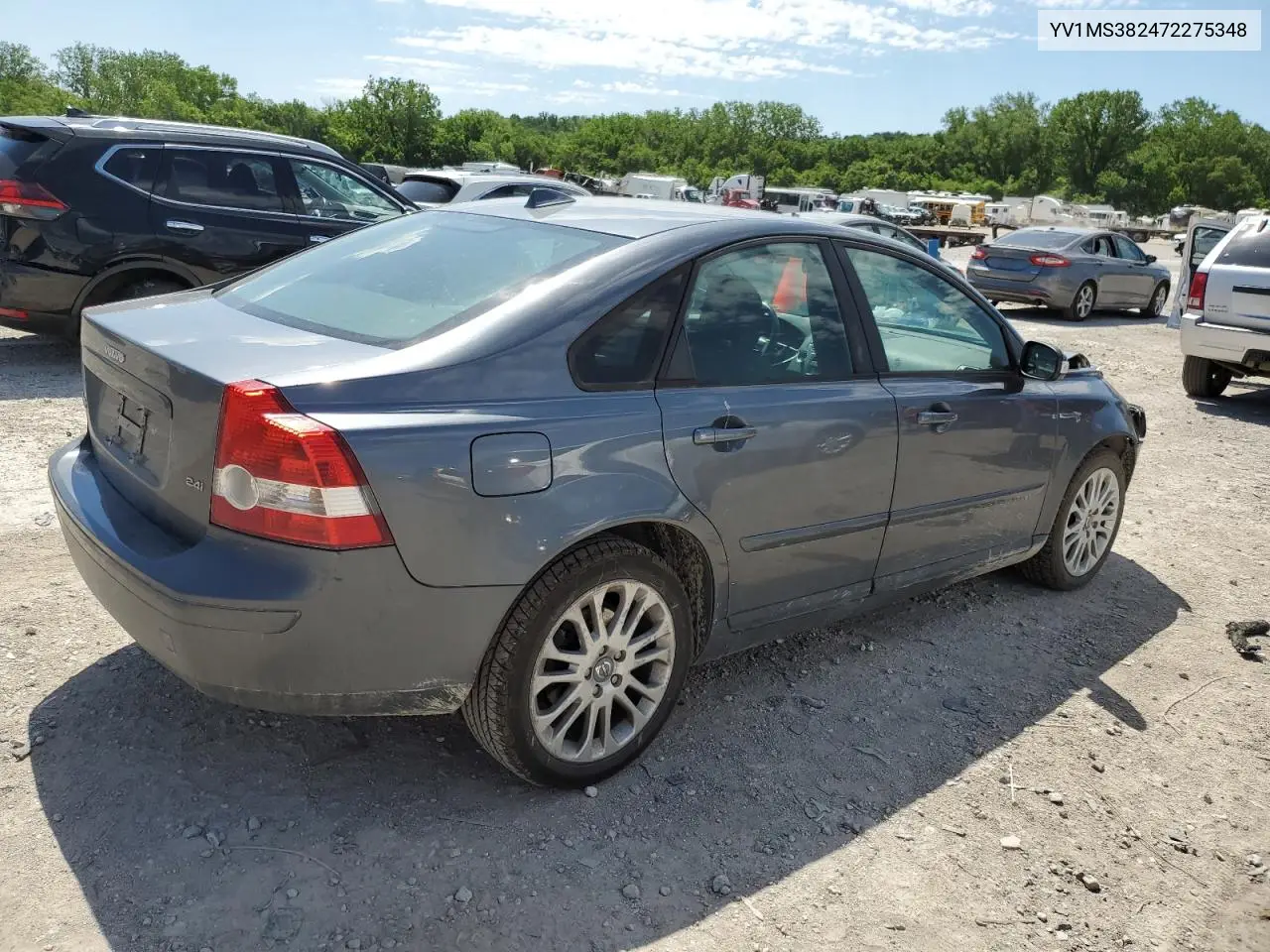 2007 Volvo S40 2.4I VIN: YV1MS382472275348 Lot: 58069685
