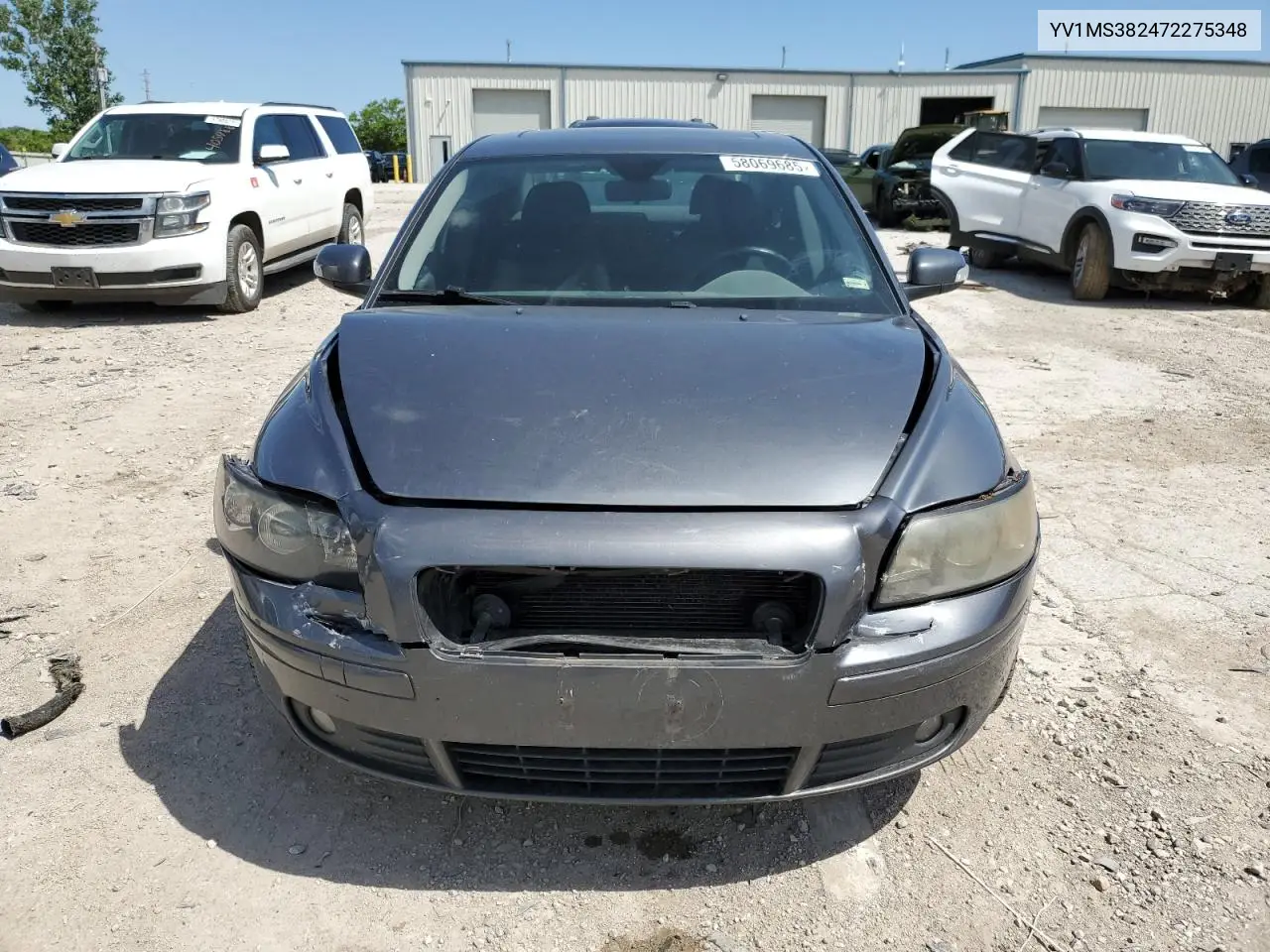 2007 Volvo S40 2.4I VIN: YV1MS382472275348 Lot: 58069685