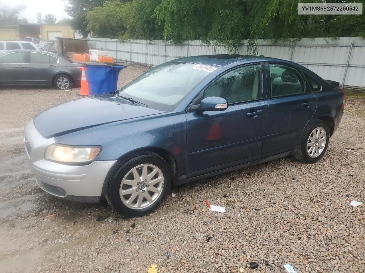 2007 Volvo S40 T5 VIN: YV1MS682572250542 Lot: 58365405