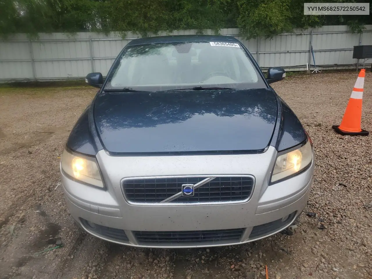 2007 Volvo S40 T5 VIN: YV1MS682572250542 Lot: 58365405