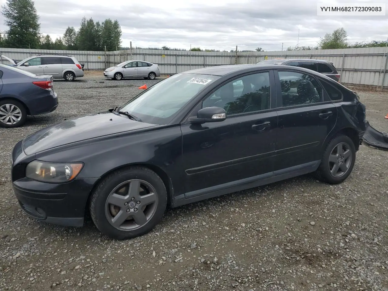 2007 Volvo S40 T5 VIN: YV1MH682172309083 Lot: 58742645