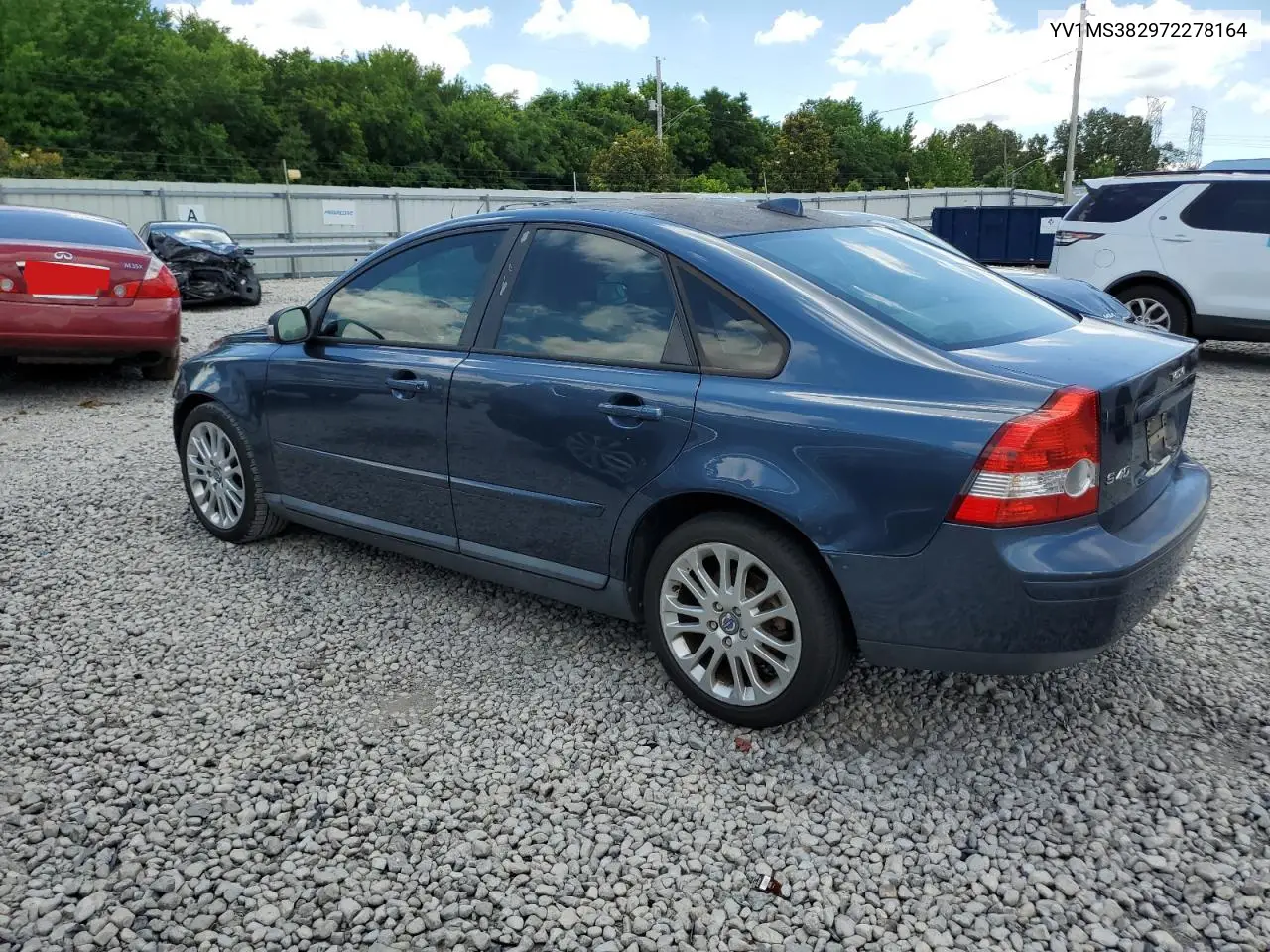 2007 Volvo S40 2.4I VIN: YV1MS382972278164 Lot: 59171605