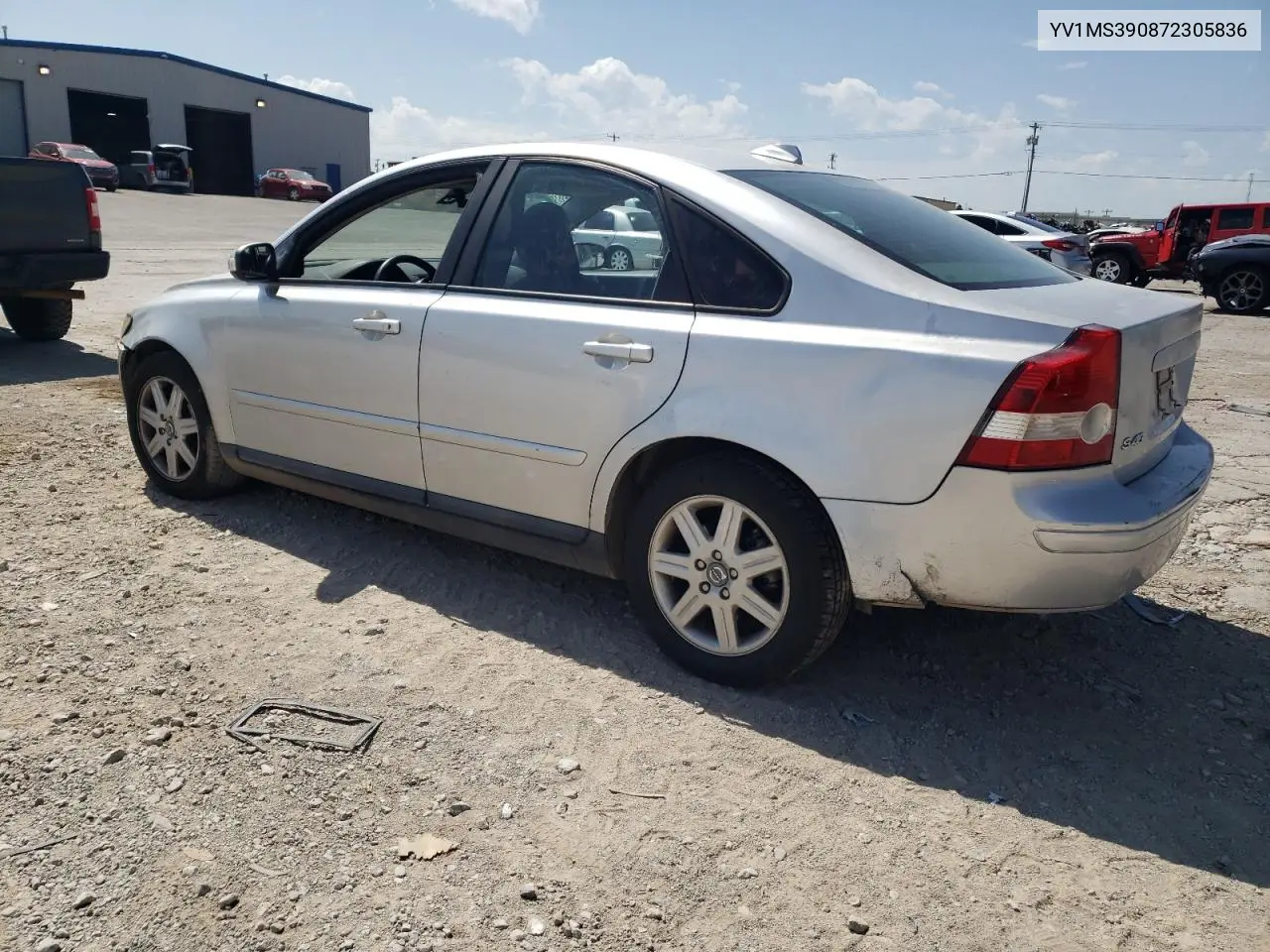 2007 Volvo S40 2.4I VIN: YV1MS390872305836 Lot: 59533595