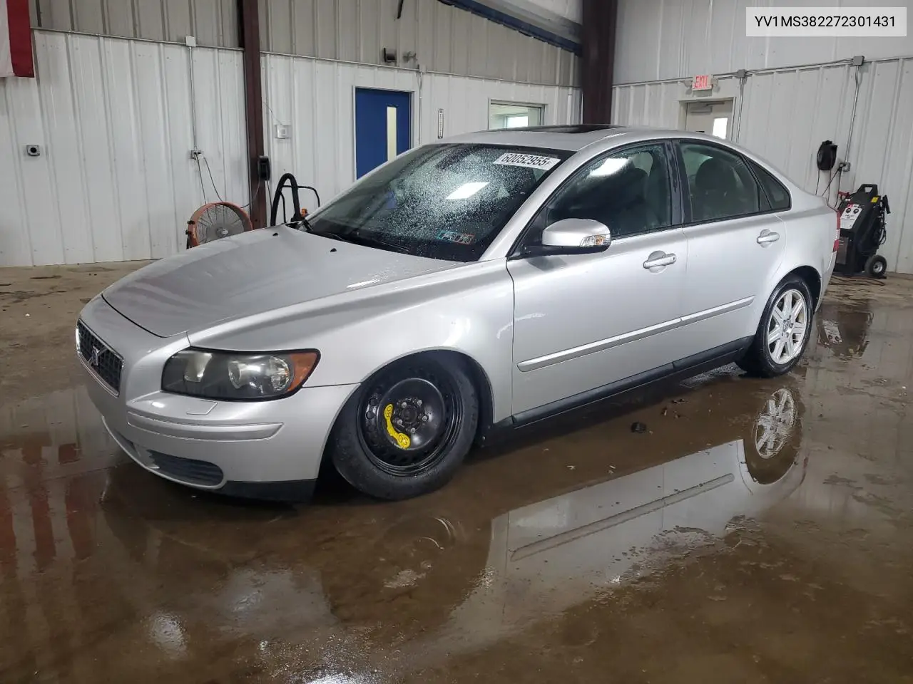 2007 Volvo S40 2.4I VIN: YV1MS382272301431 Lot: 60052955