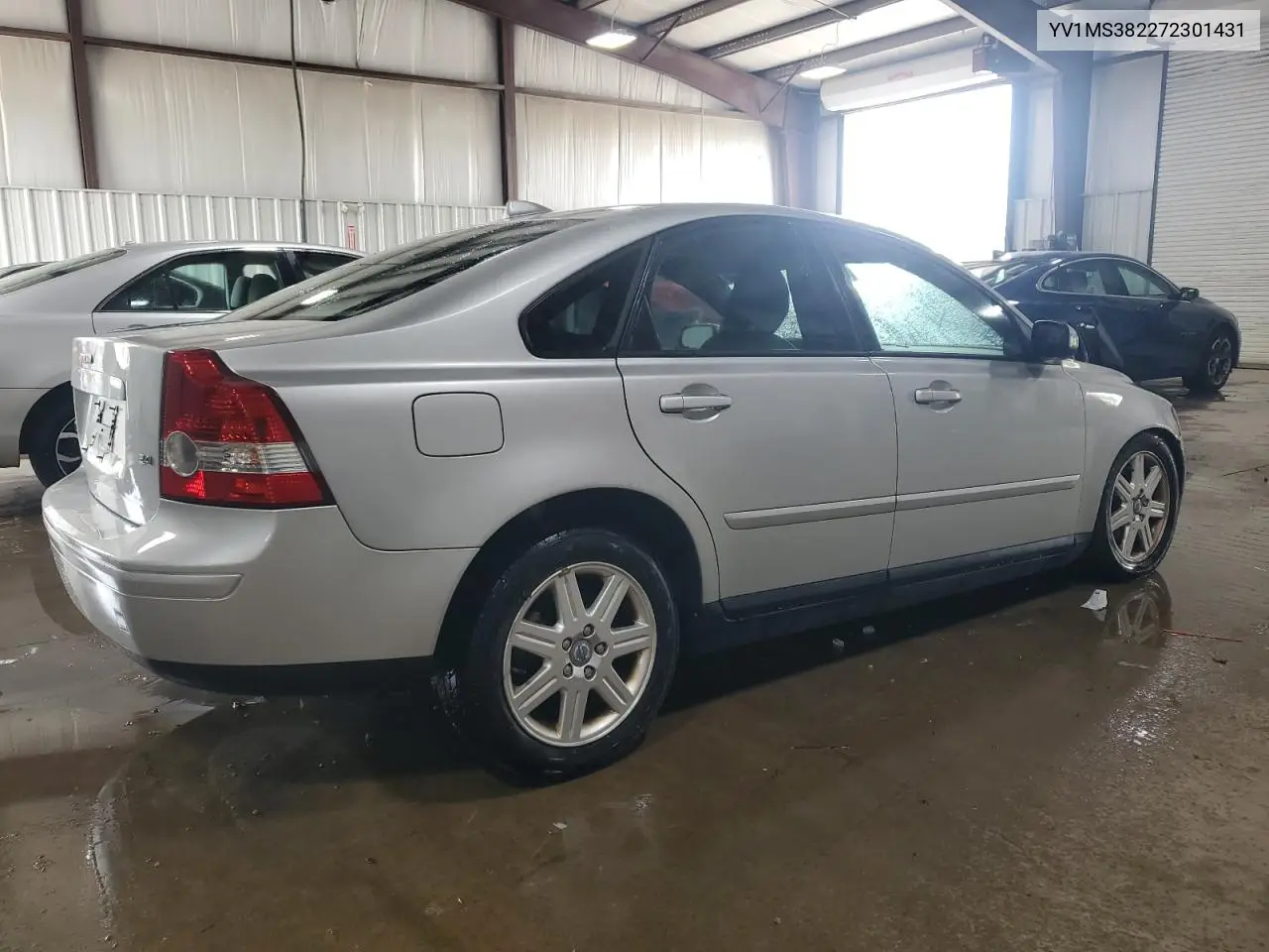 2007 Volvo S40 2.4I VIN: YV1MS382272301431 Lot: 60052955