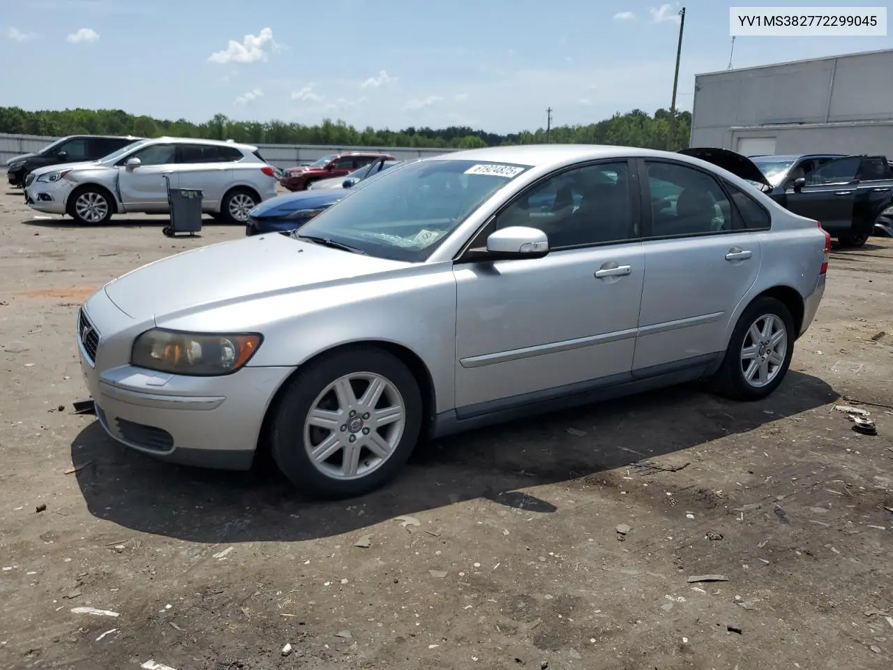 2007 Volvo S40 2.4I VIN: YV1MS382772299045 Lot: 61924825