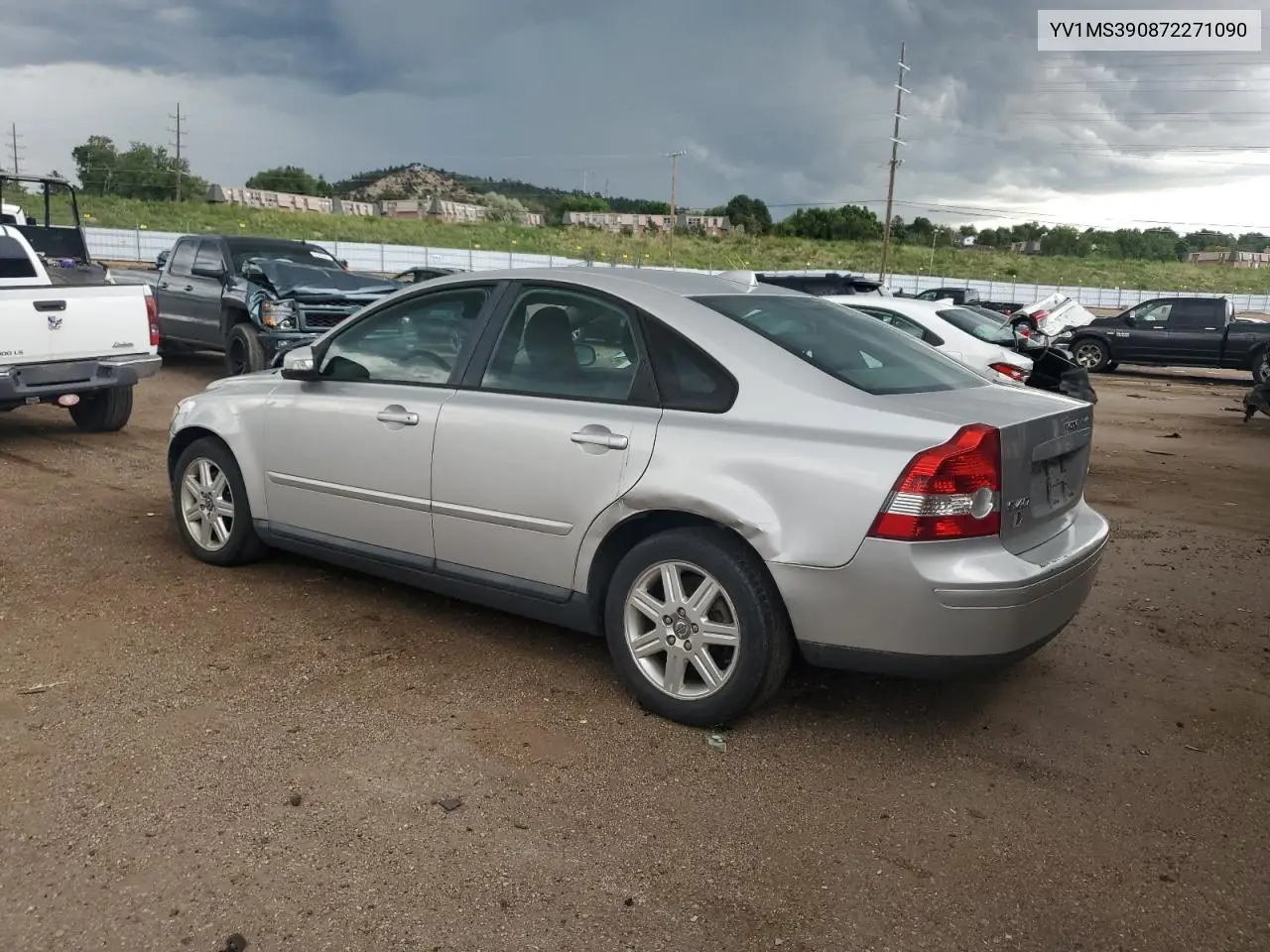 2007 Volvo S40 2.4I VIN: YV1MS390872271090 Lot: 62380065