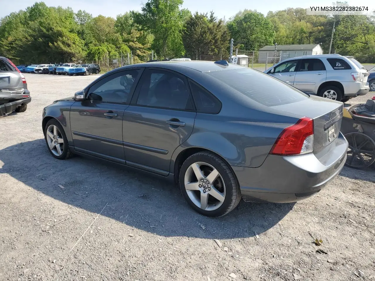 2008 Volvo S40 2.4I VIN: YV1MS382282382674 Lot: 55022625