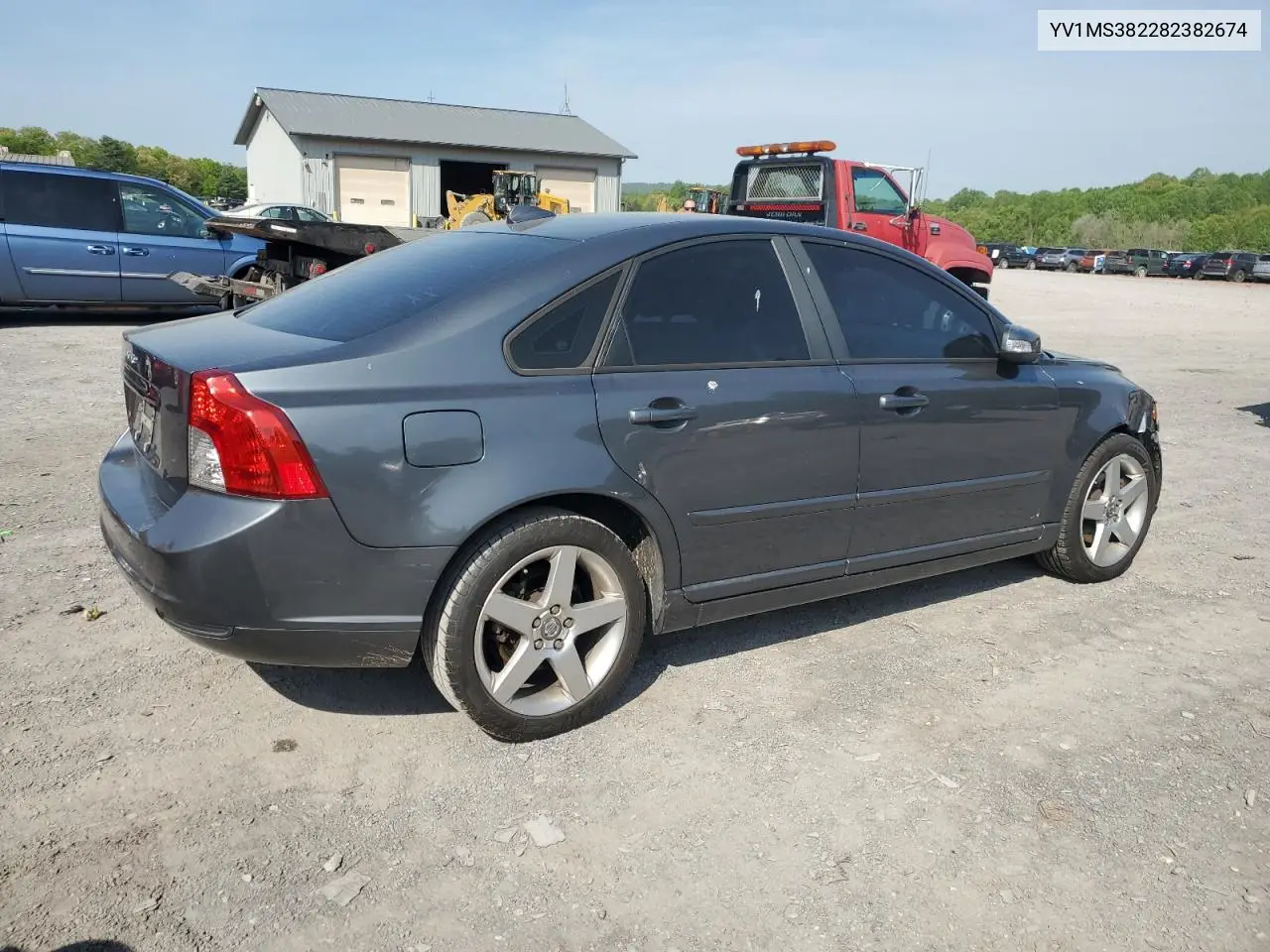 2008 Volvo S40 2.4I VIN: YV1MS382282382674 Lot: 55022625