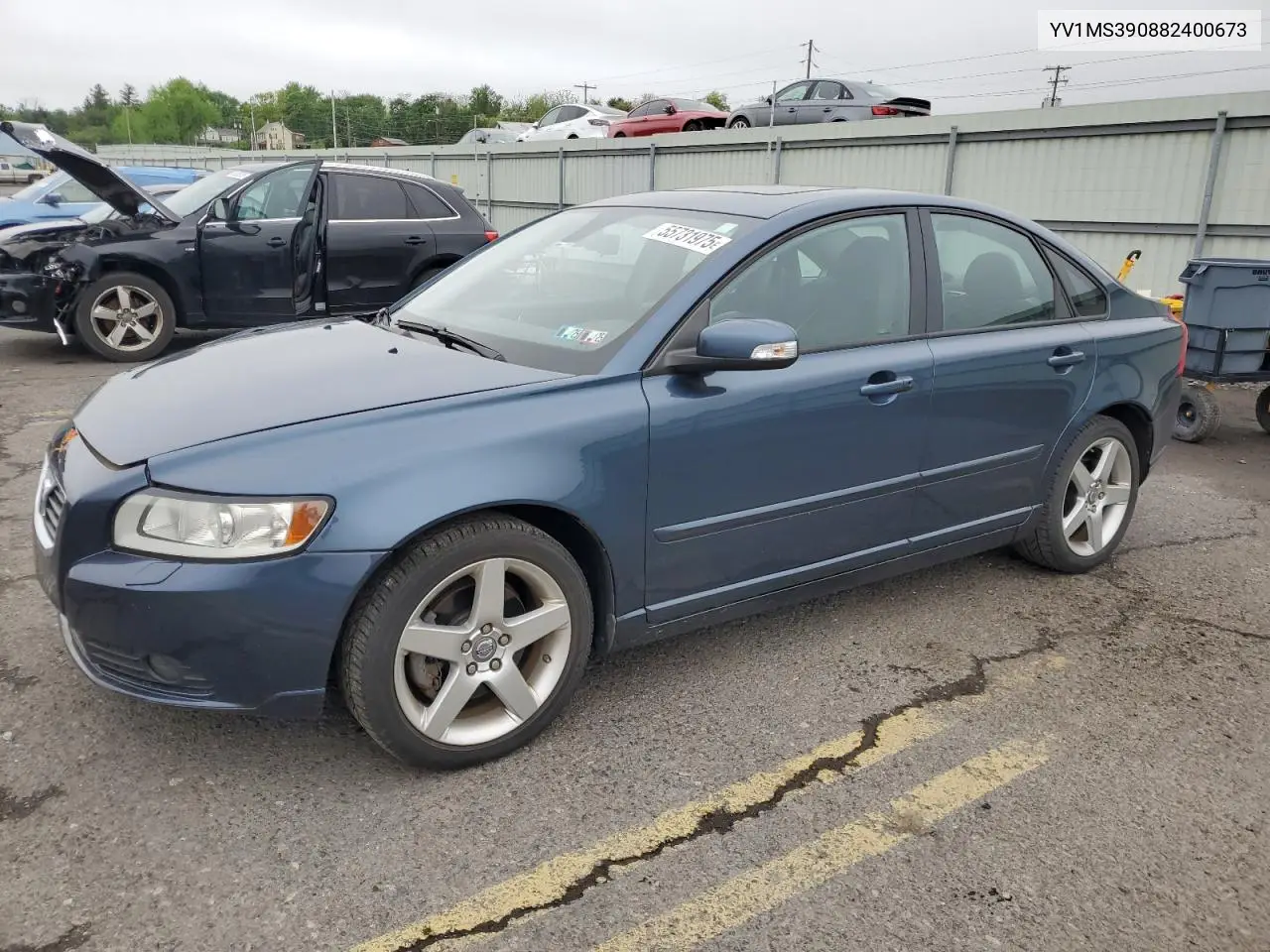 2008 Volvo S40 2.4I VIN: YV1MS390882400673 Lot: 55731975