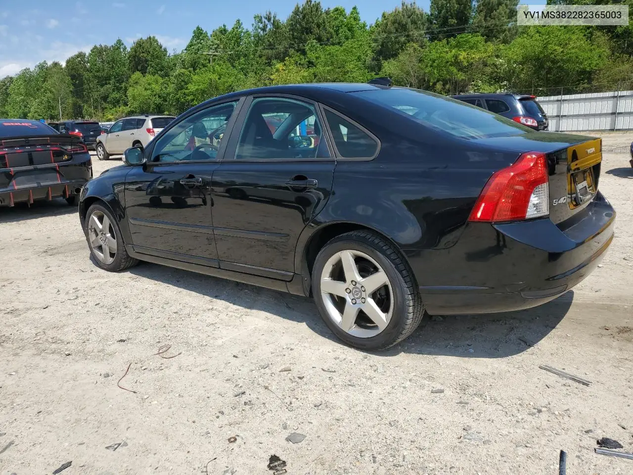 2008 Volvo S40 2.4I VIN: YV1MS382282365003 Lot: 55931845