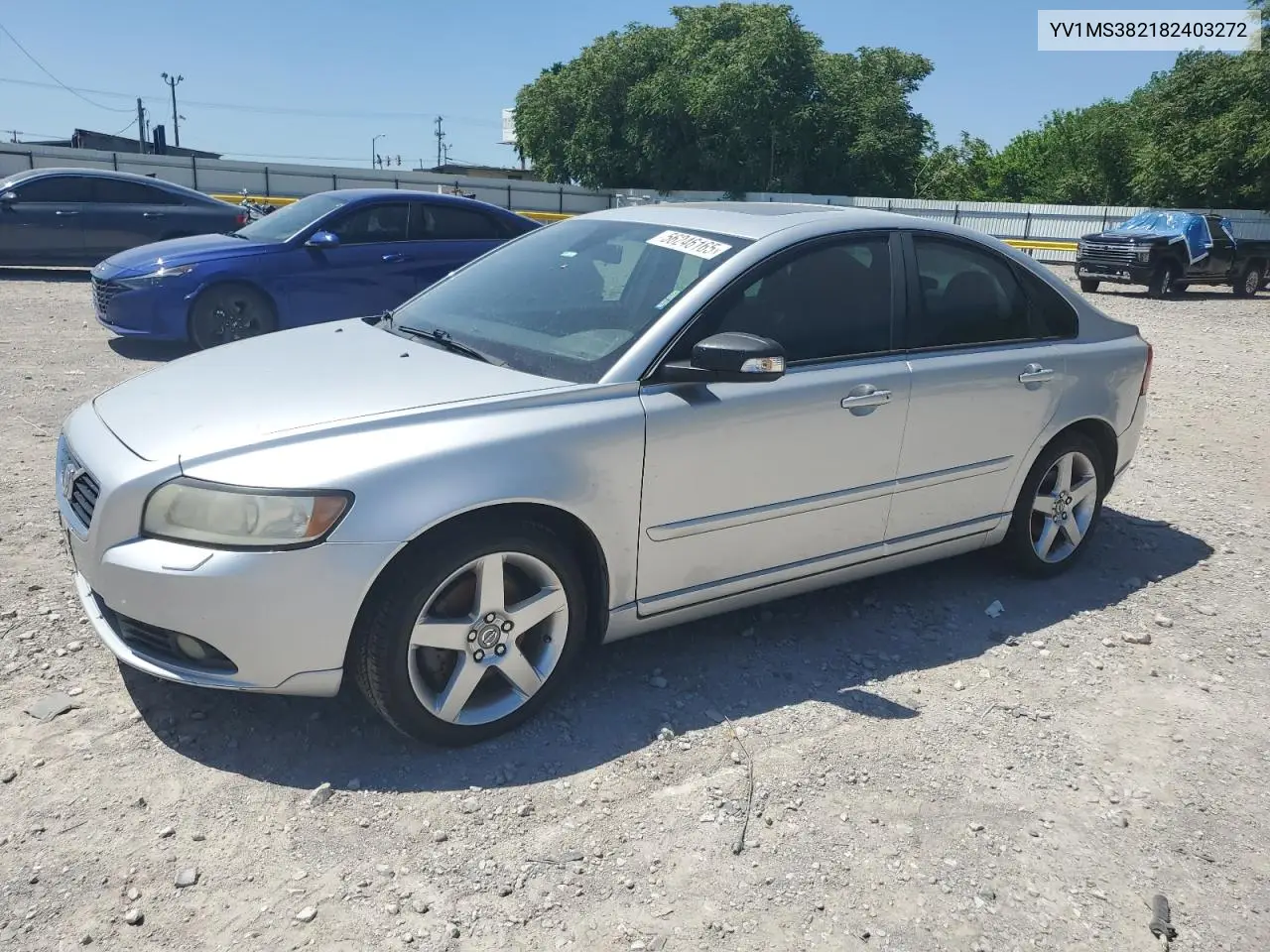 2008 Volvo S40 2.4I VIN: YV1MS382182403272 Lot: 56246165