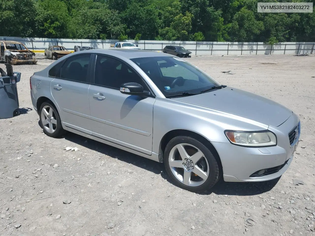 2008 Volvo S40 2.4I VIN: YV1MS382182403272 Lot: 56246165