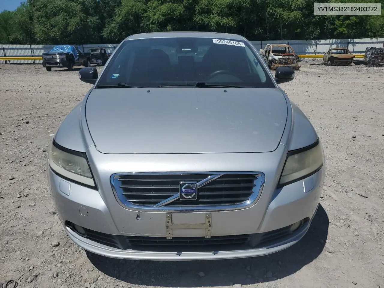 2008 Volvo S40 2.4I VIN: YV1MS382182403272 Lot: 56246165