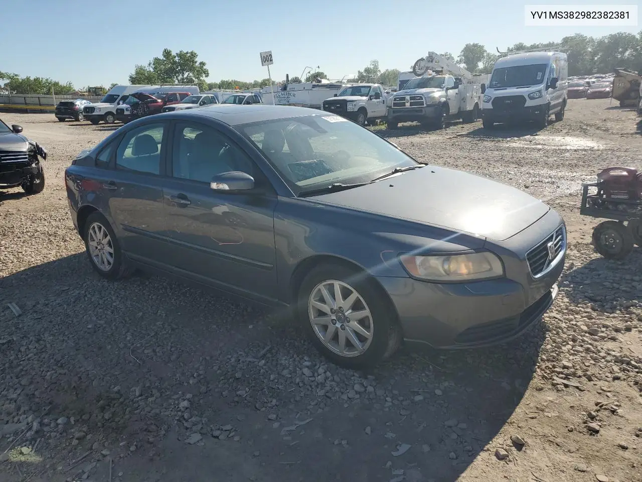 2008 Volvo S40 2.4I VIN: YV1MS382982382381 Lot: 57590975