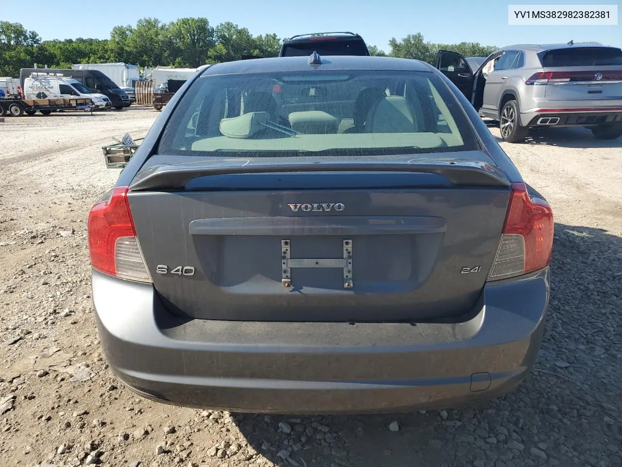 2008 Volvo S40 2.4I VIN: YV1MS382982382381 Lot: 57590975
