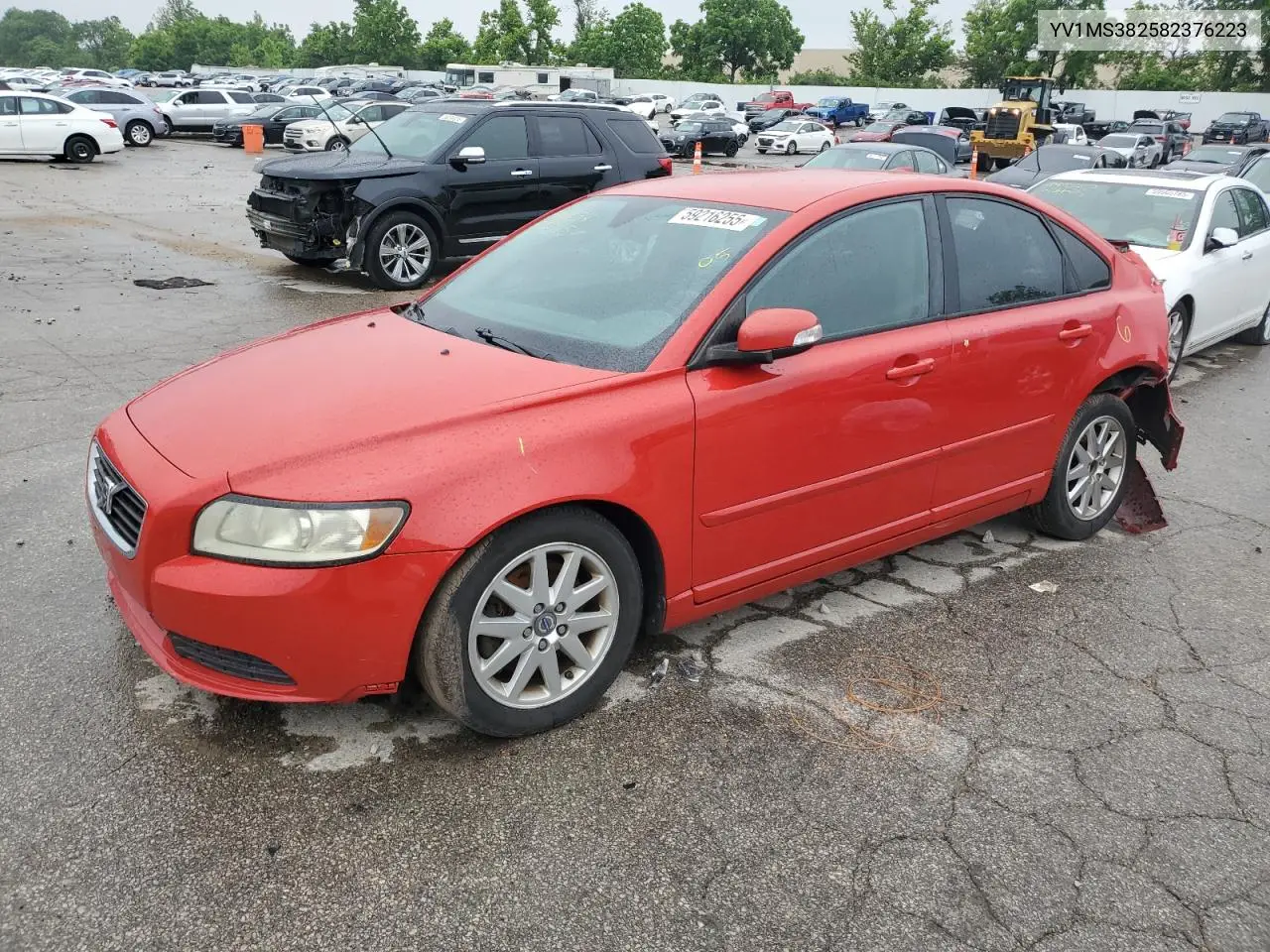 2008 Volvo S40 2.4I VIN: YV1MS382582376223 Lot: 59216255