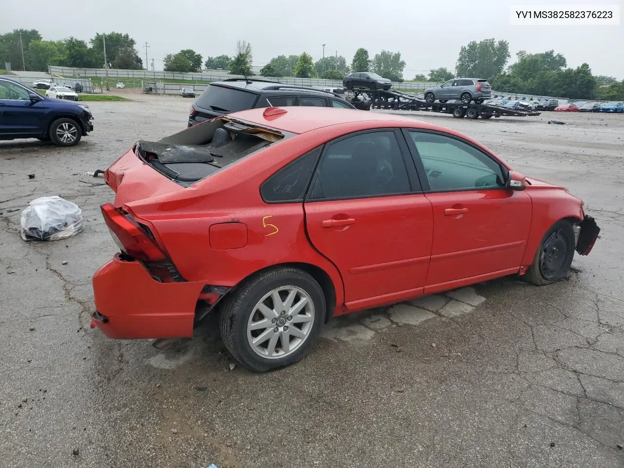 2008 Volvo S40 2.4I VIN: YV1MS382582376223 Lot: 59216255