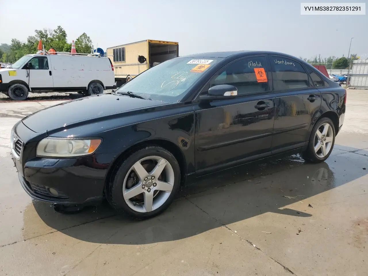 2008 Volvo S40 2.4I VIN: YV1MS382782351291 Lot: 59795355