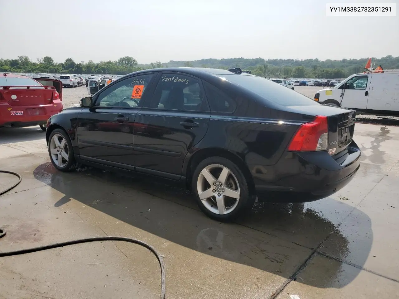 2008 Volvo S40 2.4I VIN: YV1MS382782351291 Lot: 59795355
