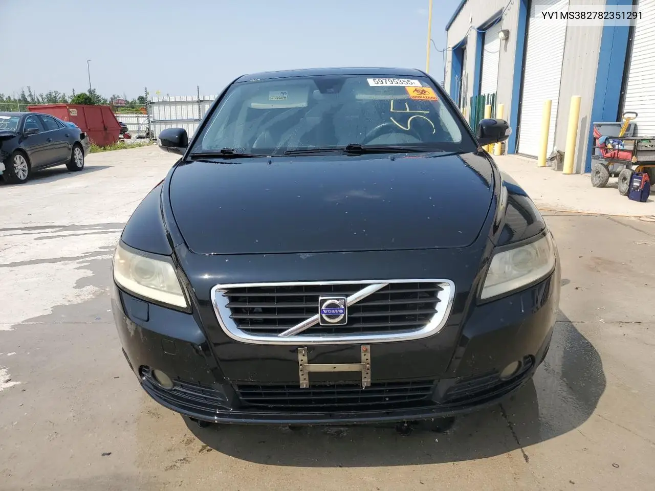 2008 Volvo S40 2.4I VIN: YV1MS382782351291 Lot: 59795355