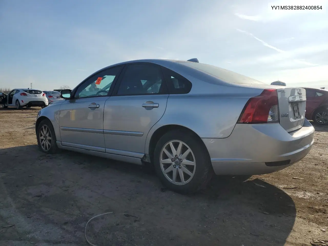 2008 Volvo S40 2.4I VIN: YV1MS382882400854 Lot: 62468085