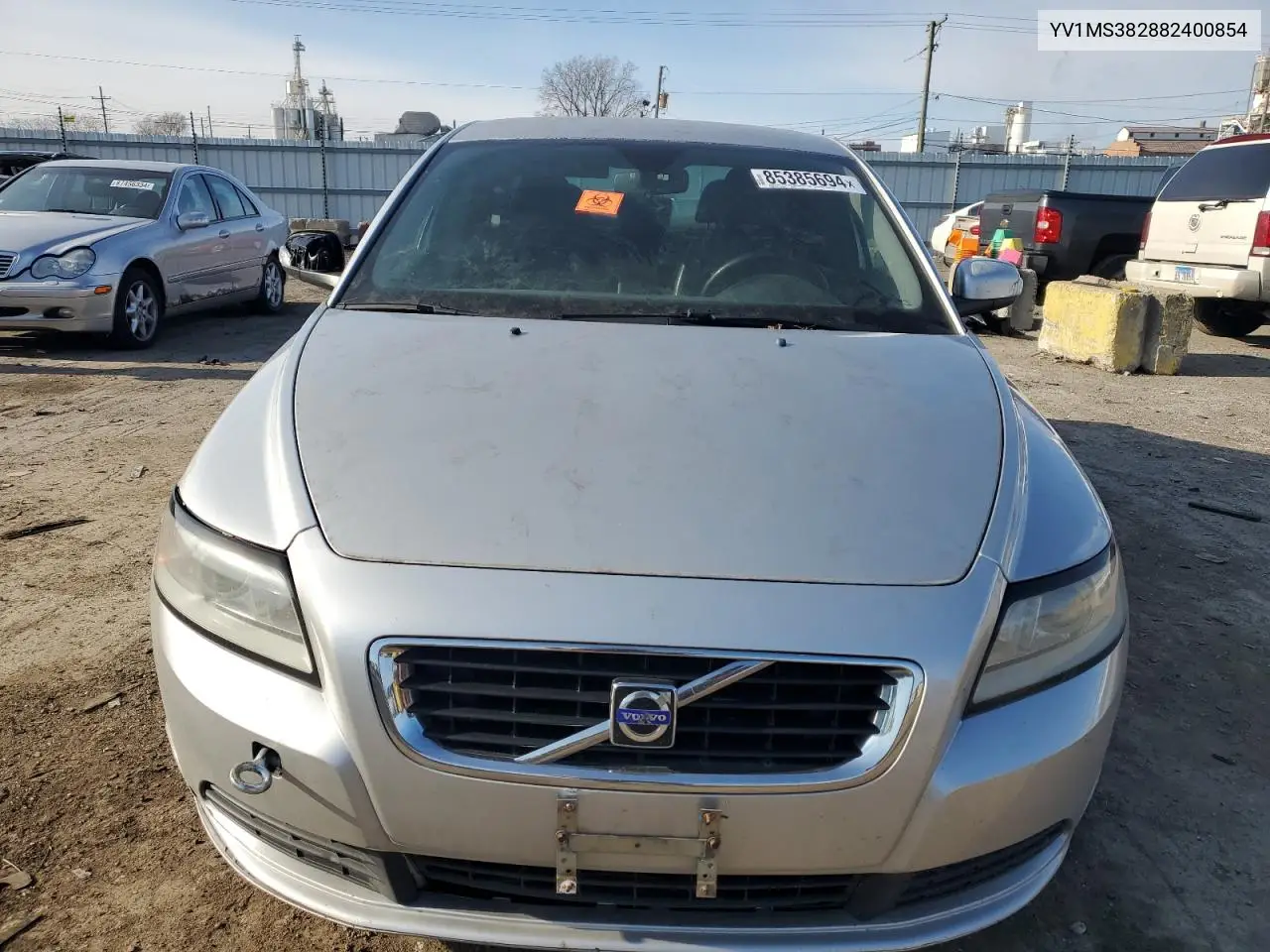 2008 Volvo S40 2.4I VIN: YV1MS382882400854 Lot: 62468085