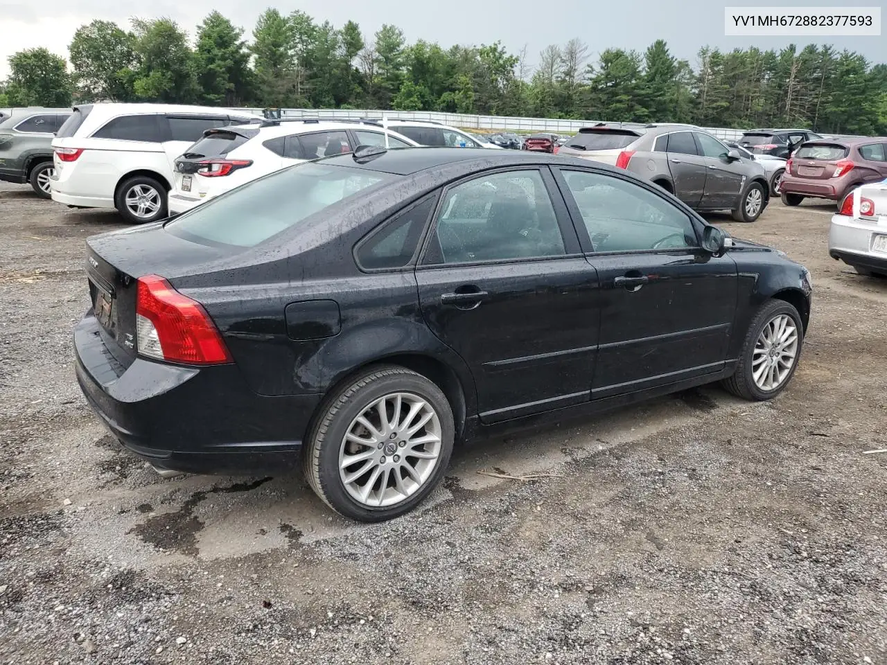 2008 Volvo S40 T5 VIN: YV1MH672882377593 Lot: 63034635