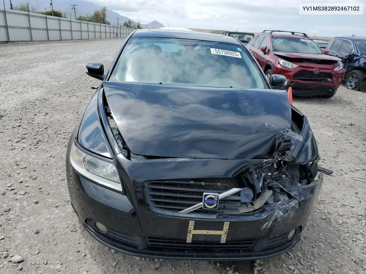 2009 Volvo S40 2.4I VIN: YV1MS382892467102 Lot: 55758925