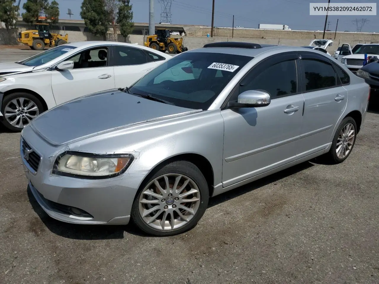 2009 Volvo S40 2.4I VIN: YV1MS382092462072 Lot: 60353765