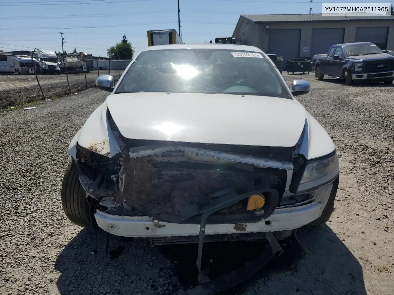 2010 Volvo S40 T5 VIN: YV1672MH0A2511905 Lot: 53153105