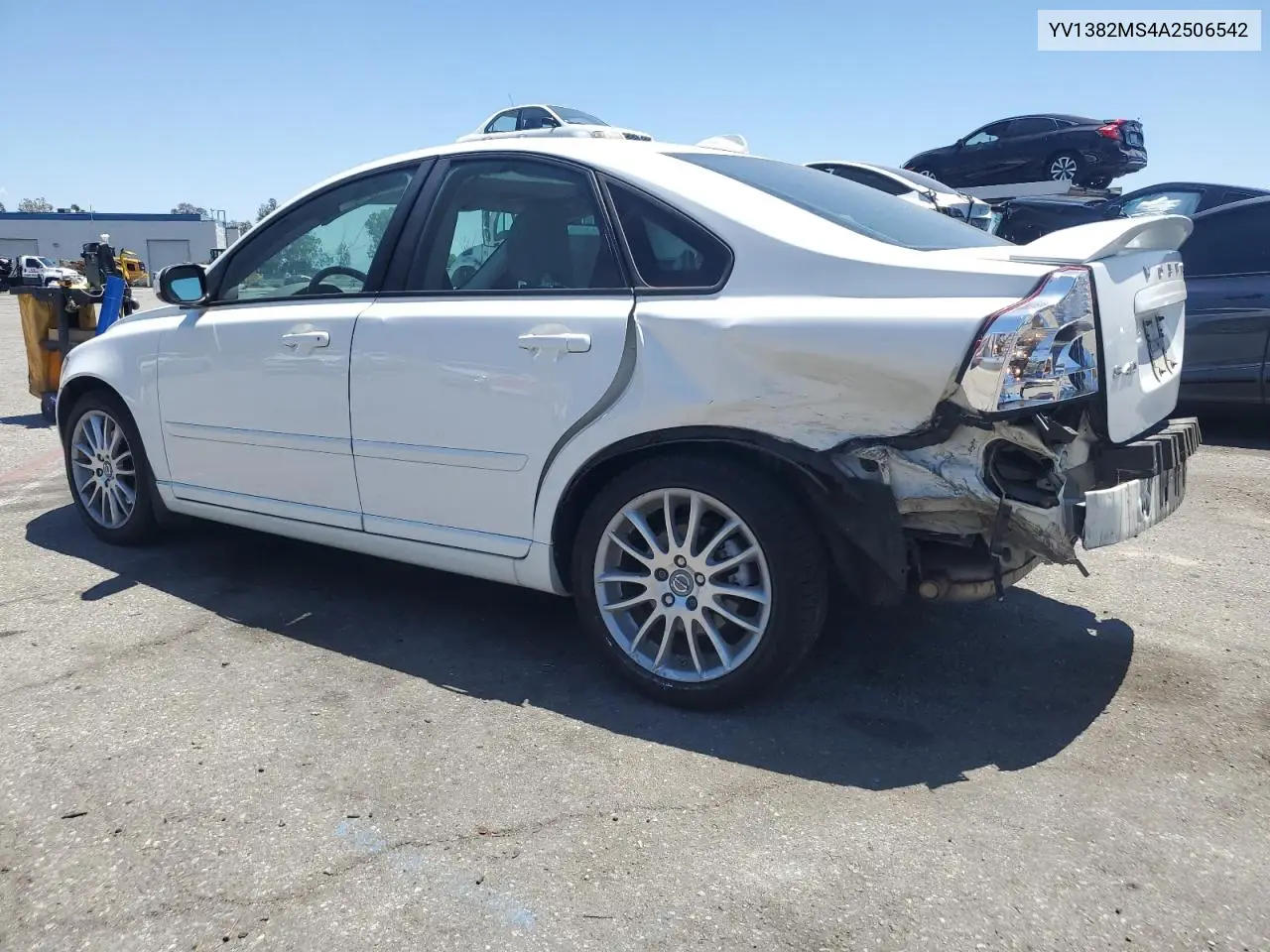 2010 Volvo S40 2.4I VIN: YV1382MS4A2506542 Lot: 56563775